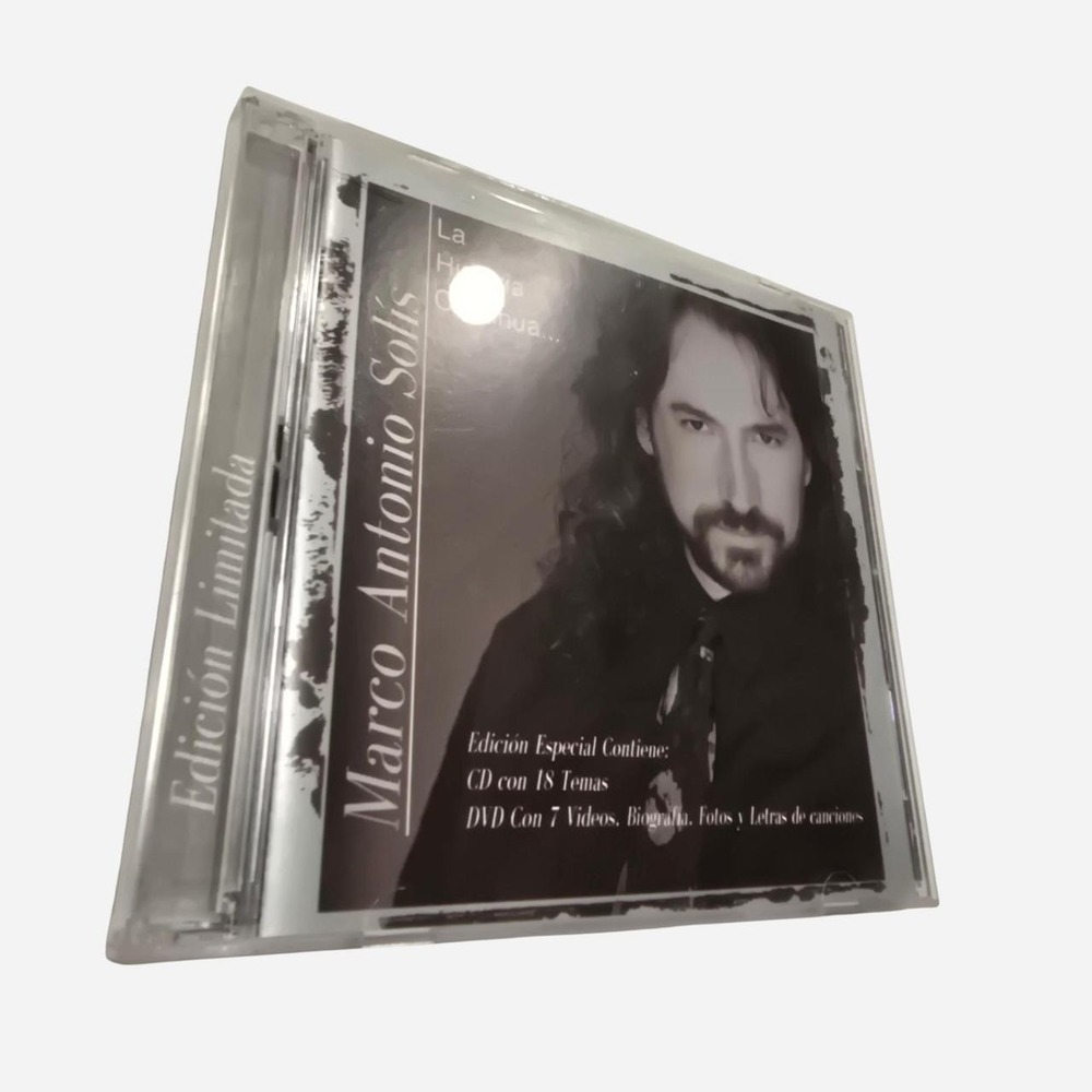 La Historia Continúa by Marco Antonio Solís (CD 2003)